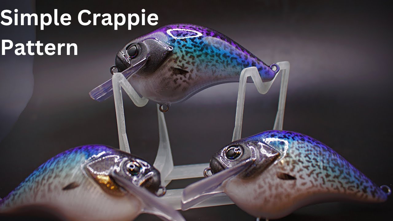 Beginner Crankbait Painting Crappie Pattern
