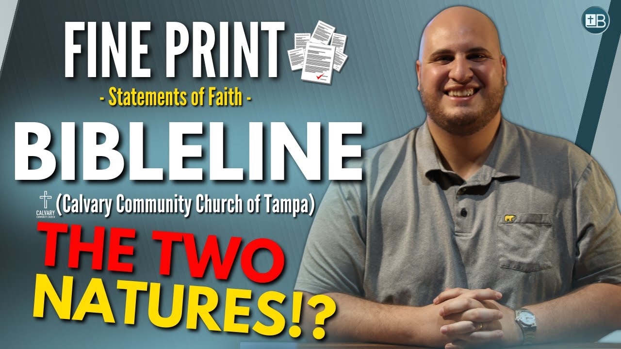 Pastor Analyzes BibleLine's Statement of Faith 03 | Fine Print
