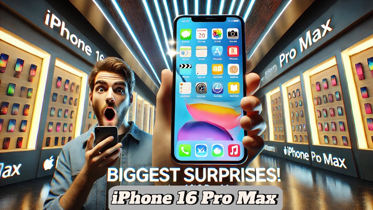 iPhone 16 Pro Max: Uncovering the Biggest Surprises!