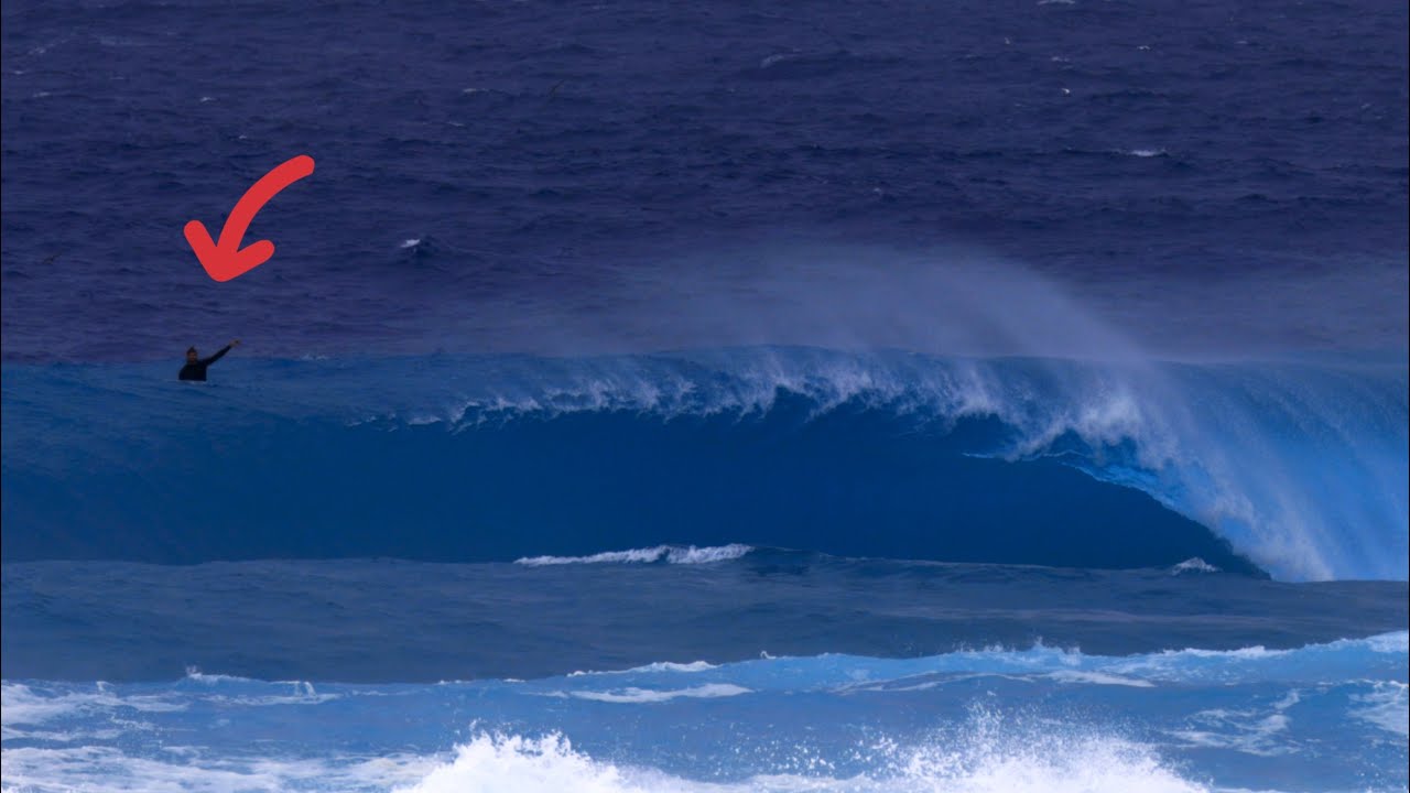ATTEMPTING TO SURF AND SURVIVE THIS EXTREME NEW WAVE