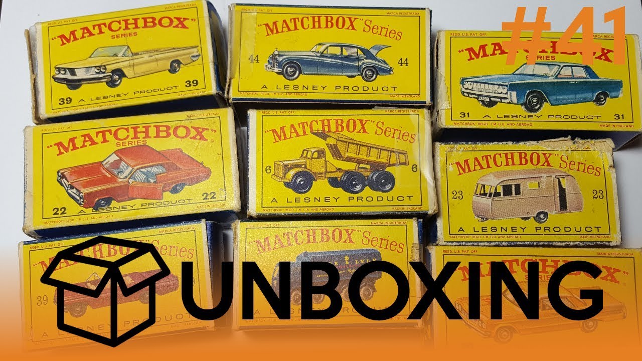 Matchbox Lesney Box Lot Unboxing! (Unboxing #41)