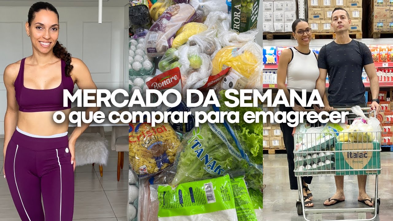 o que eu compro no mercado para secar | Receita saudável e rotina de alimentação e treino