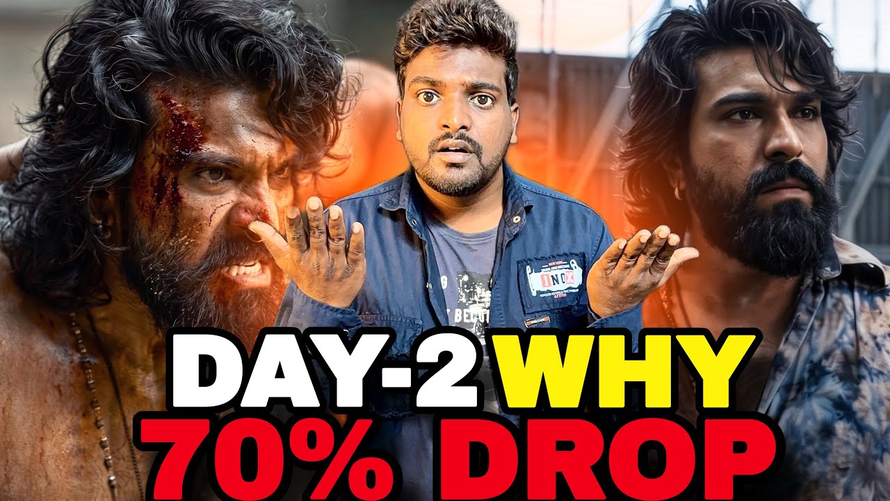 Peddi Day-2 Box Office Collection / Ram Charan, Peddi 2nd Day Collections Worldwide, Peddi Boxoffice