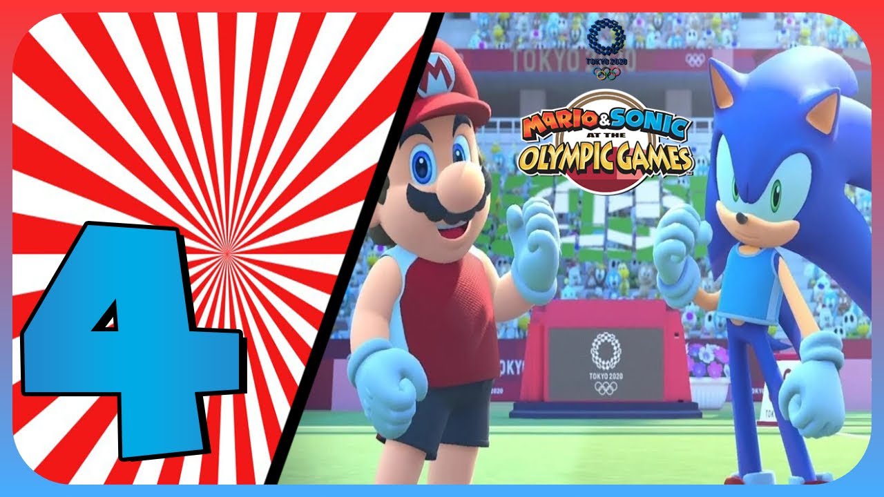 Mario & Sonic At The Olympic Games Tokyo 2020 Walkthrough (Switch) (No Commentary) Part 4