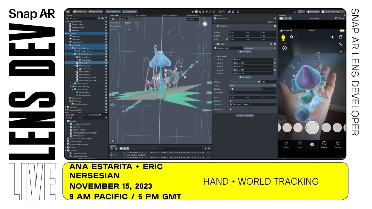 Hand and World Tracking with Ana Estarita
