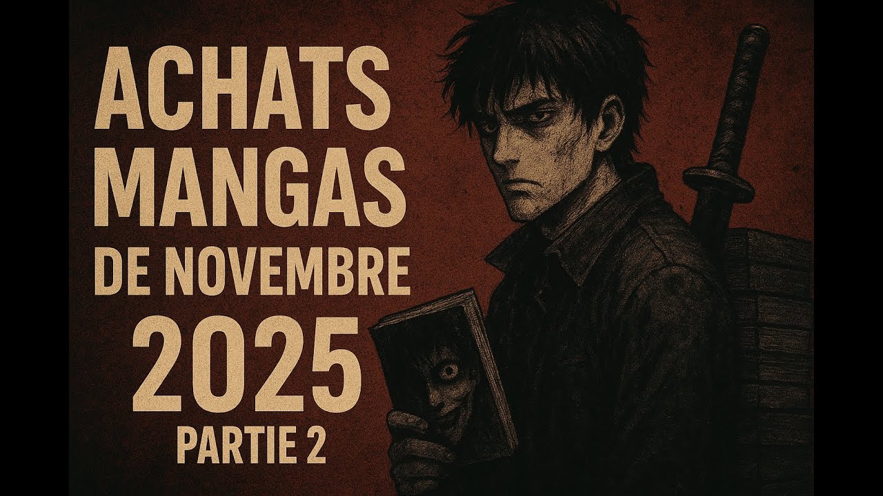 Concours et achats mangas novembre 2025 partie 2