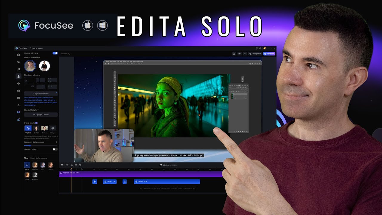 La IA que Edita tus Tutoriales Automáticamente ⚡ (Review FocuSee)