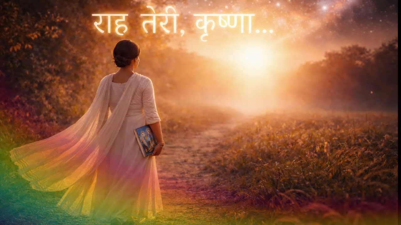 राह तेरी, कृष्णा… | Deep Krishna Meditation | Soul Surrender Bhakti | Peace Within