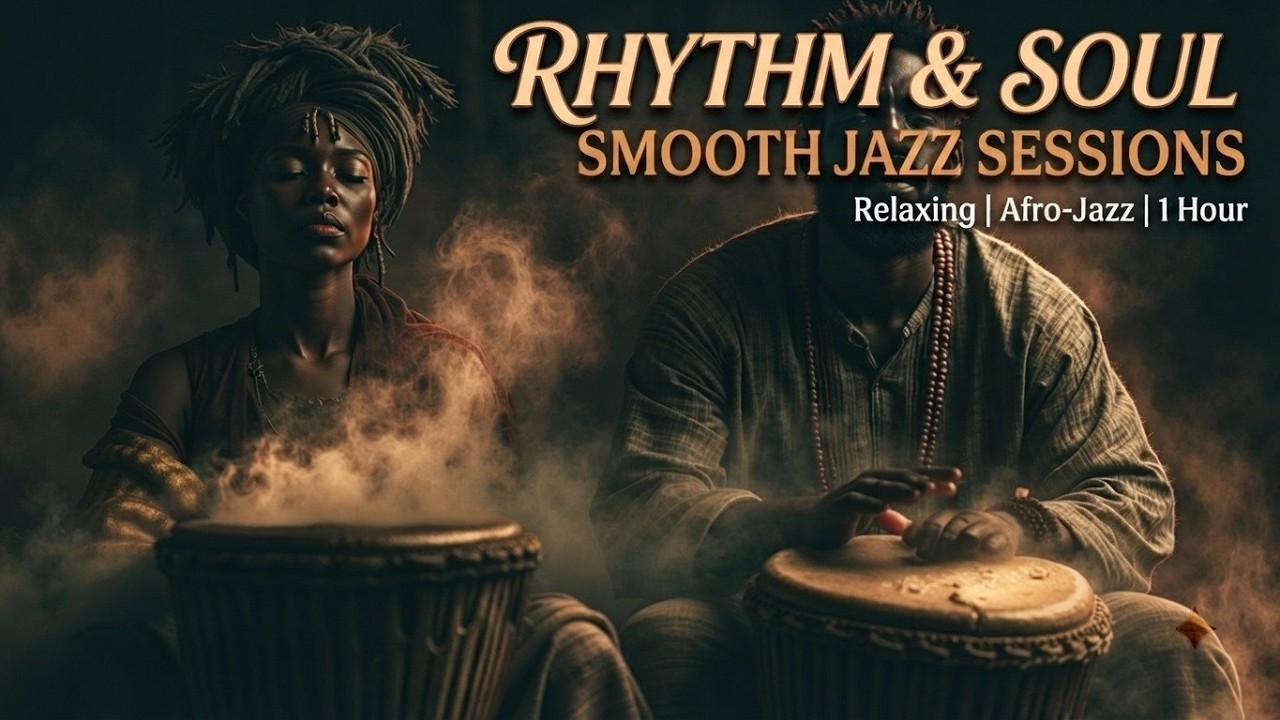 Deep Tribal Jazz & Ethnic Rhythms | Relaxing Smooth Jazz Instrumental for Deep Focus and Study