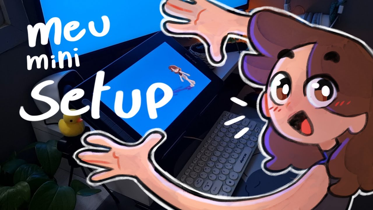 O incrível SETUP de uma ANIMADORA✨