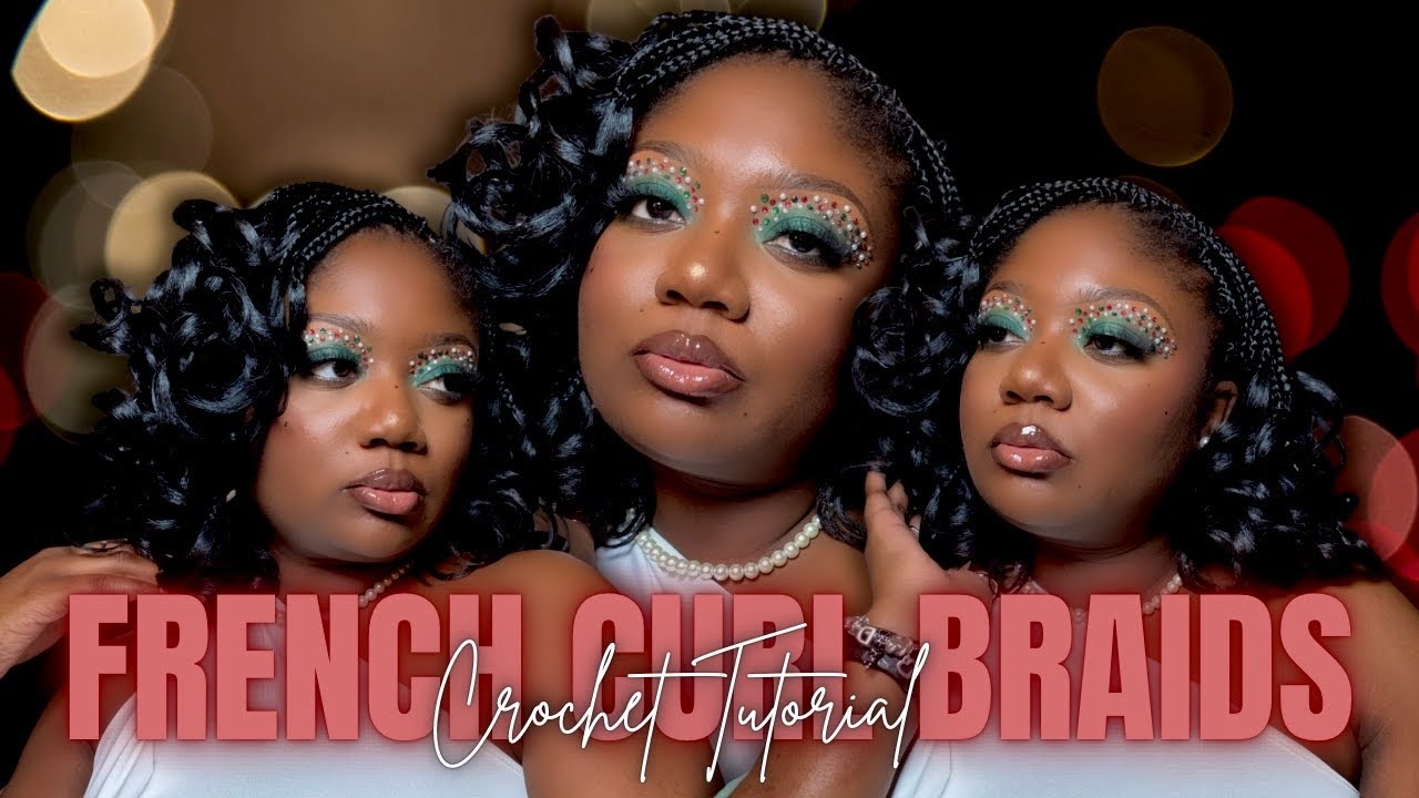Crochet French Curl Braids Tutorial & Review | Beginner Friendly Tutorial | DaneeOnDaBeatTv