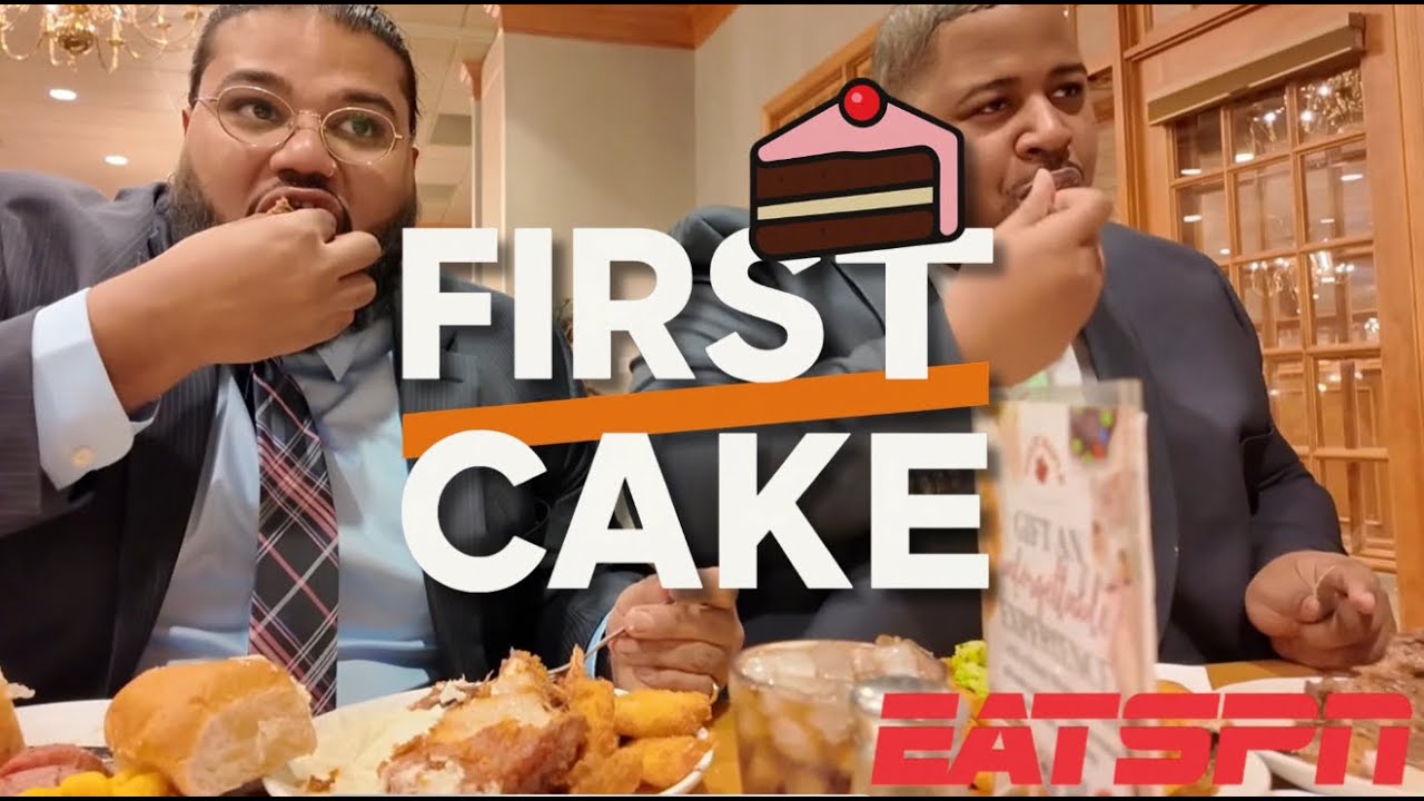 FIRST CAKE vs The Biggest Buffet in the World