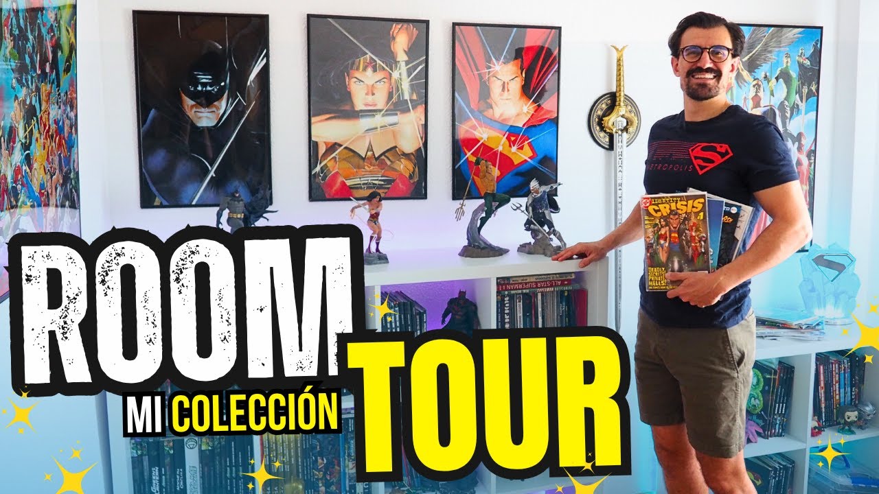 VISITA GUIADA POR MI COLECCIÓN: Todos mis secretos, curiosidades, cómics, figuras y MÁS que NO sabes