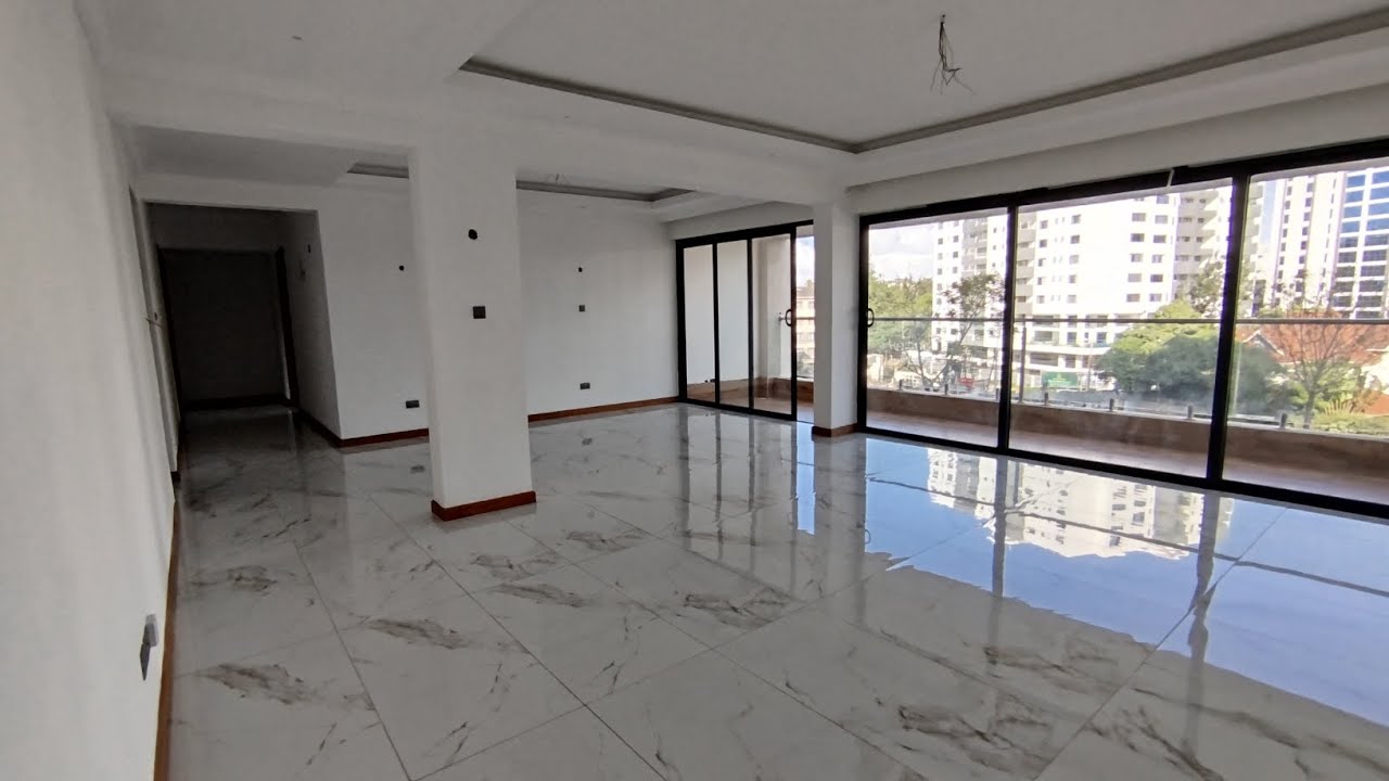 Let's Tour This Spacious and Well-lit 3 Bedroom Apartment in Kileleshwa, Nairobi.