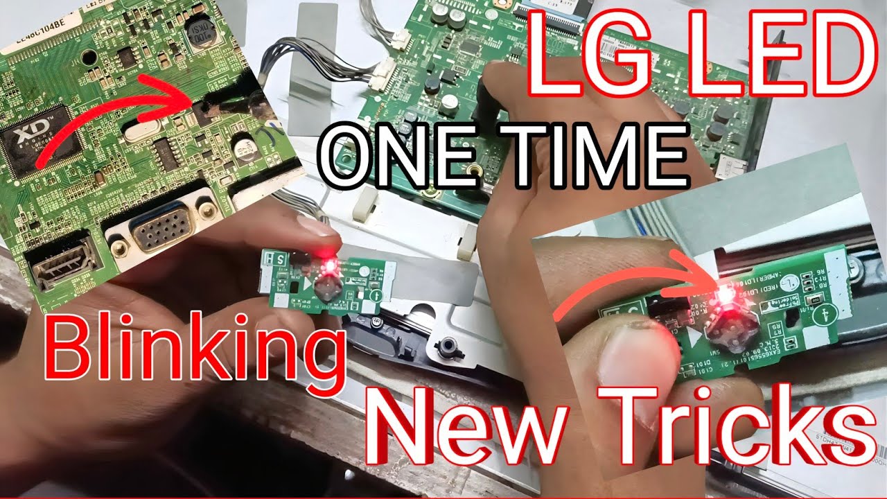 LG LED TV One Time Blinking Problem Mode No - 24LB515A-TH