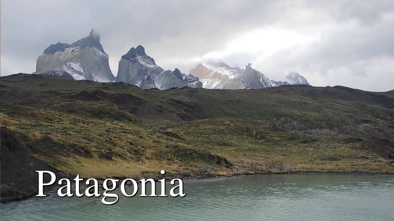 PATAGONIA (BUS WINDOW VIEW ATMOSPHERIC TRAVEL VIDEO) | ARGENTINA & CHILE (RELAXING AMBIENCE)