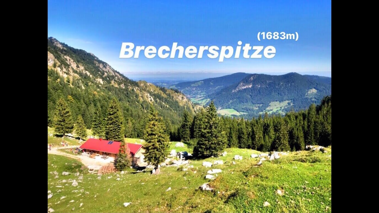 Wanderung Brecherspitze (1683 m) von Neuhaus/Bayern