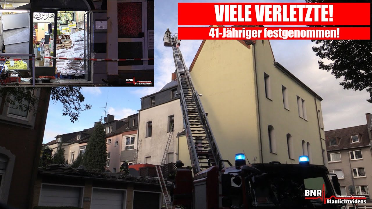 [FEUERDRAMA UND MACHETENANGRIFF!] Feuerwehr und Polizei im Großeinsatz! Über 30 Verletzte Personen!
