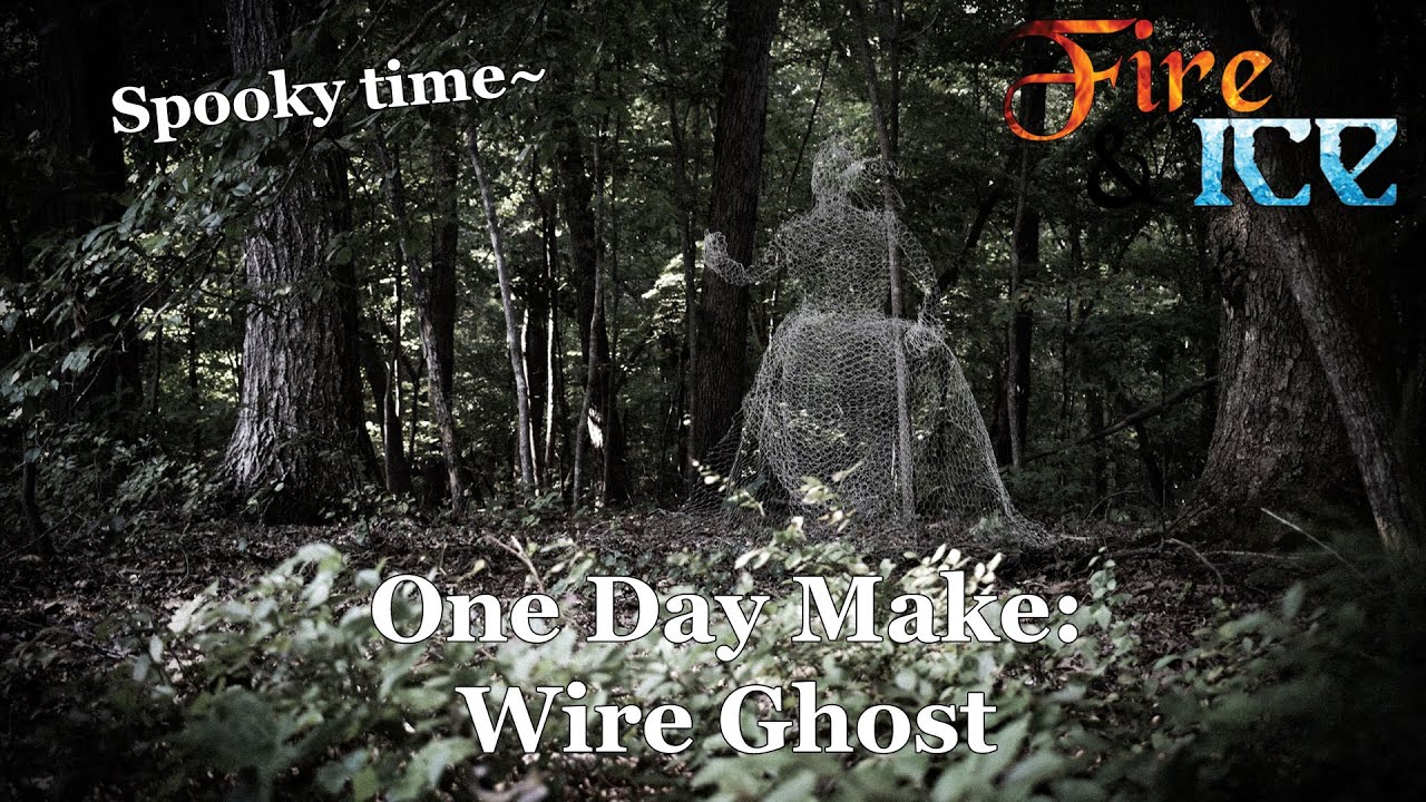 One Day Make: Halloween Wire Ghost