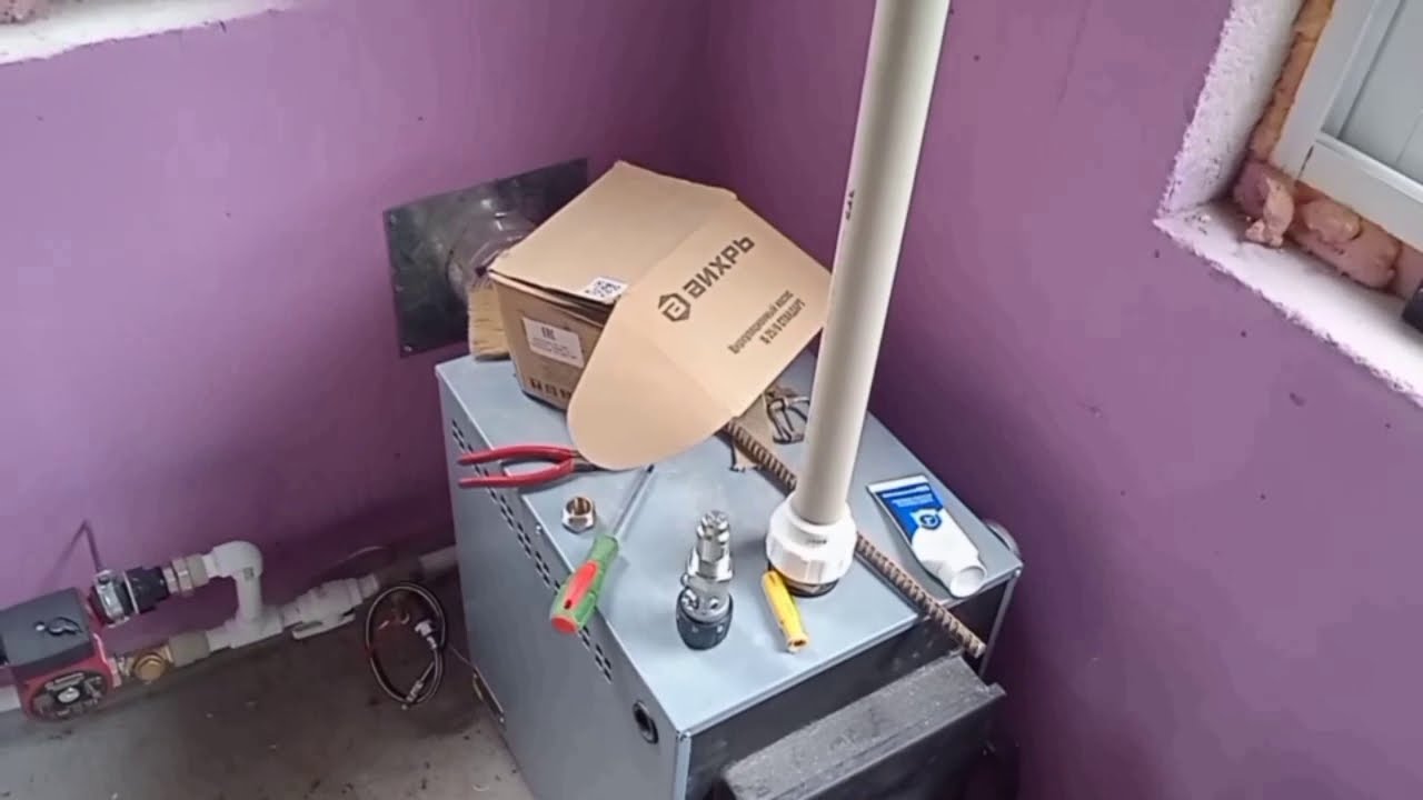 8. САМОТЕК ИЗ 25 ПОЛИПРОПИЛЕНА. Схема системы отопления в конце видео. Обзор системы #отоплениевдоме