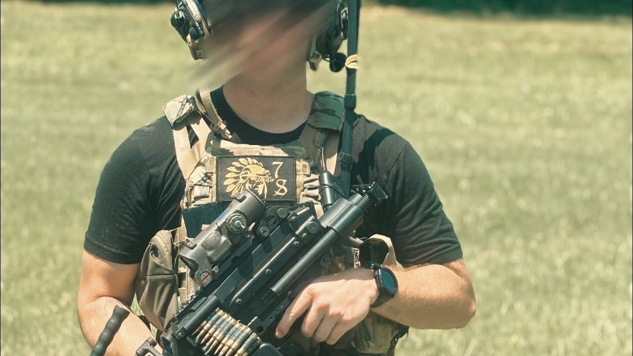 VFC M249 GBB Gameplay | BlackOps Fayetteville NC