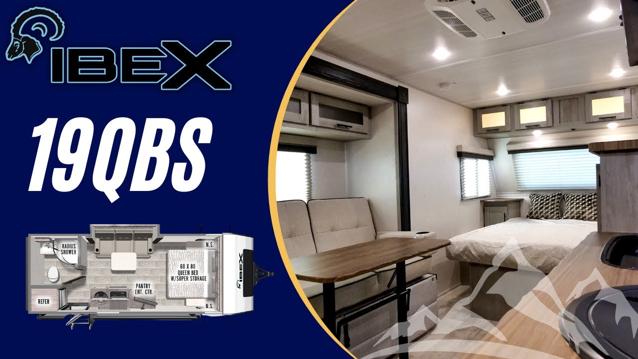 Tour the 2023 IBEX 19QBS Travel Trailer by Forest River