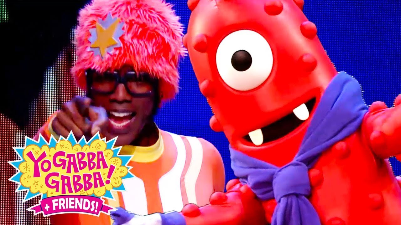 Yo Gabba Gabba! Family Fun - YO GABBA GABBA Friends Dance | Kids Songs | DJ LANCE ROCK | BABY SONGS