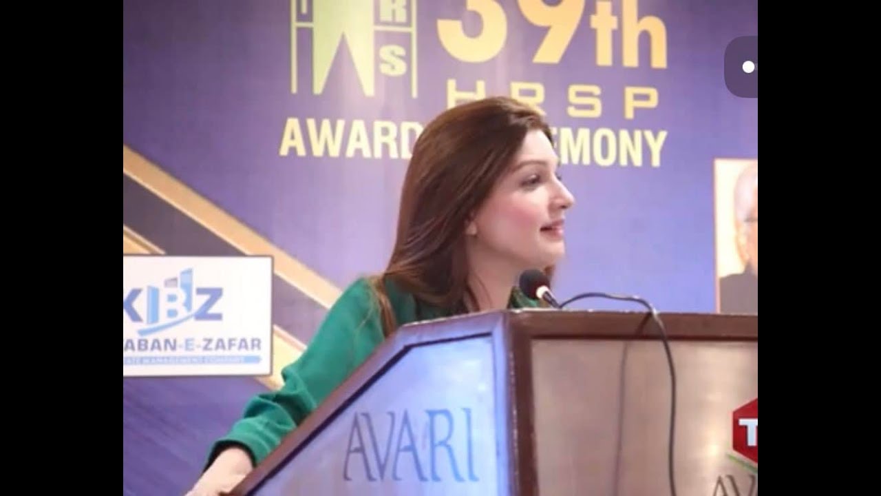 Mushaal Hussein Mullick HeartBreaking Speech after receiving Human RightsAwards #FreeYasin #kashmir