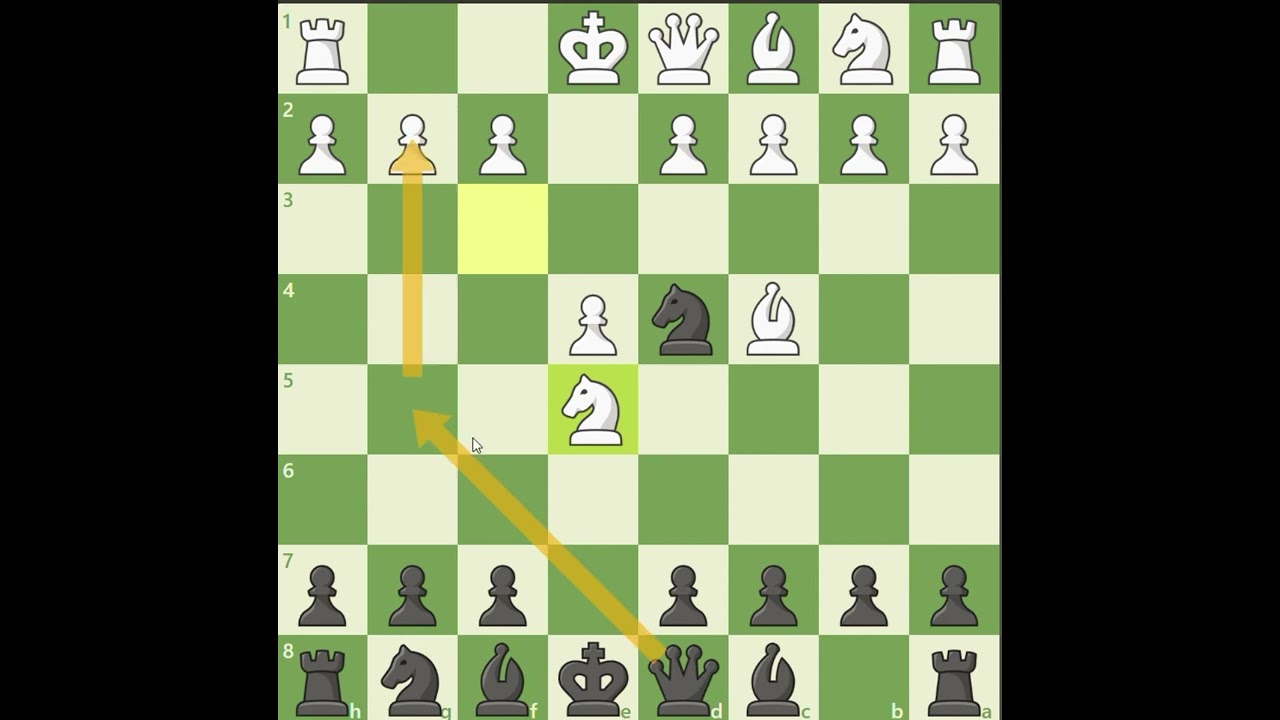The Blackburne Trap ♟️ | One Move, Checkmate #shorts