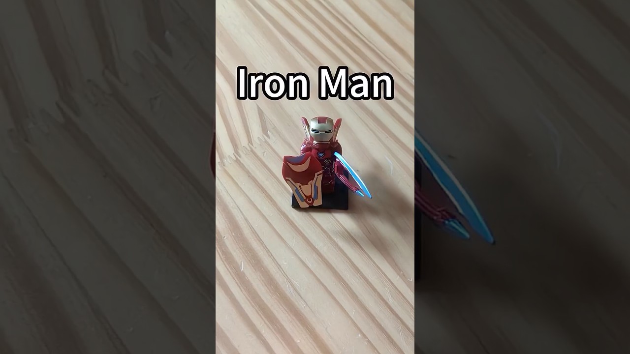 Iron Man #IronManMiniFigure #MiniFigure #ExcellentBrick #CustomMiniFigure #CustomMiniFigures