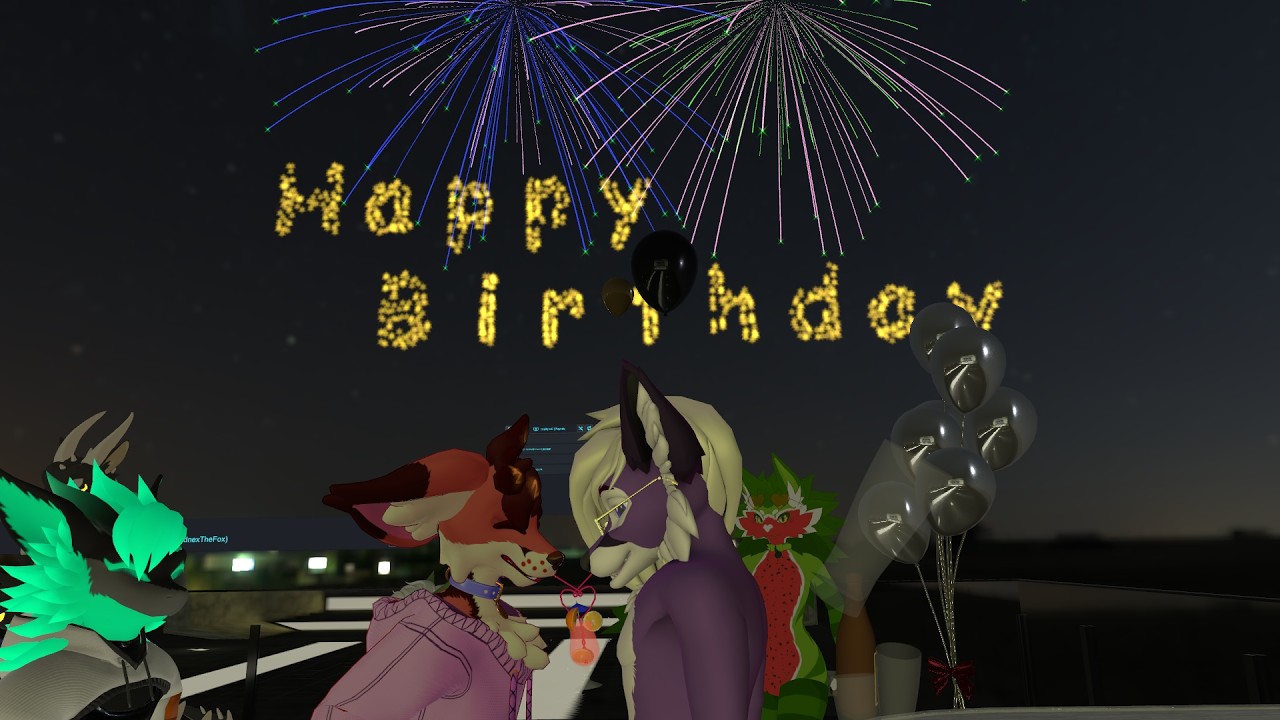 It's Sly's birthday today! - VRChat - 20/2/26