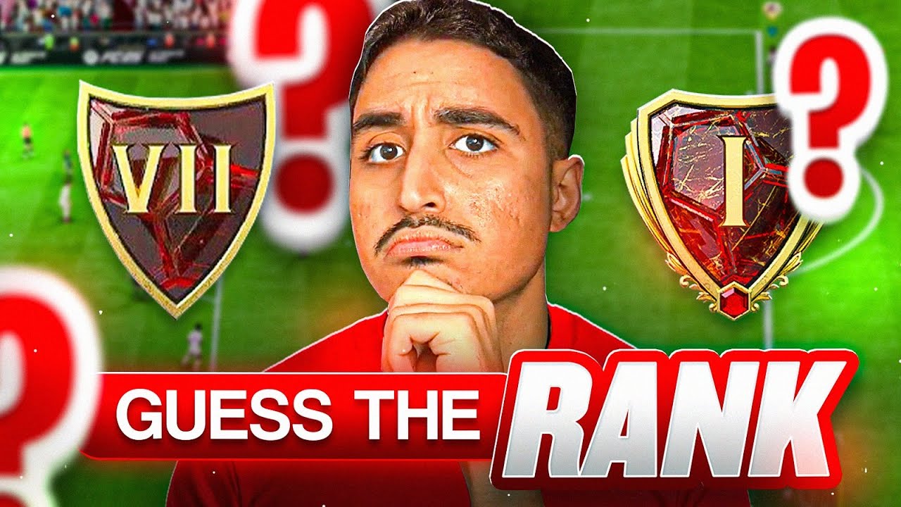 FC PRO ERRÄT DEINEN WL RANG! 👀Guess the Rank ✅