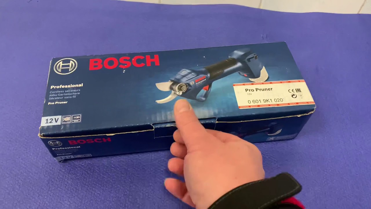Bosch Pro Pruner, Аккумуляторные садовые ножницы