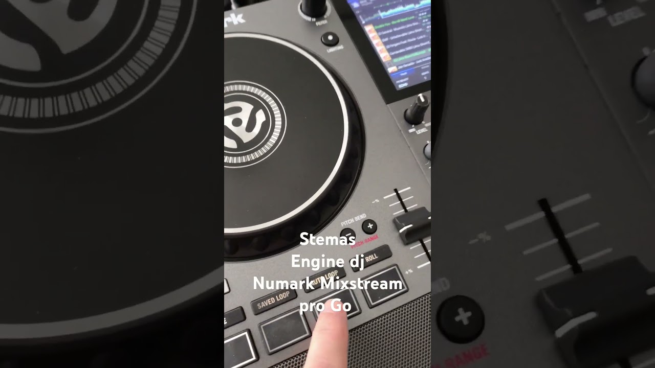 Steams EngineDj Numark Mixstream pro Go #numarkdj #enginedj #music #mixstream #dj #numark #stems