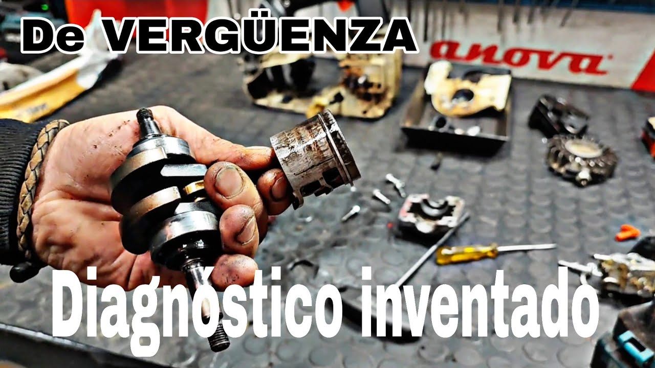 Stihl 193 NO ARRANCA. Se inventan el diagnóstico sin mirar la máquina! DE PELÍCULA 🎥