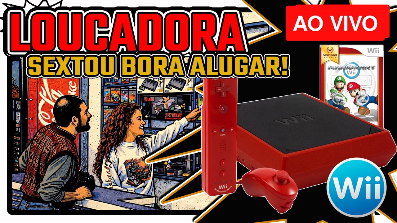 LOCADORA - NINTENDO WII - JOGANDO DIRETO DO CONSOLE #supernintendo  #locadoradegames #retrogames