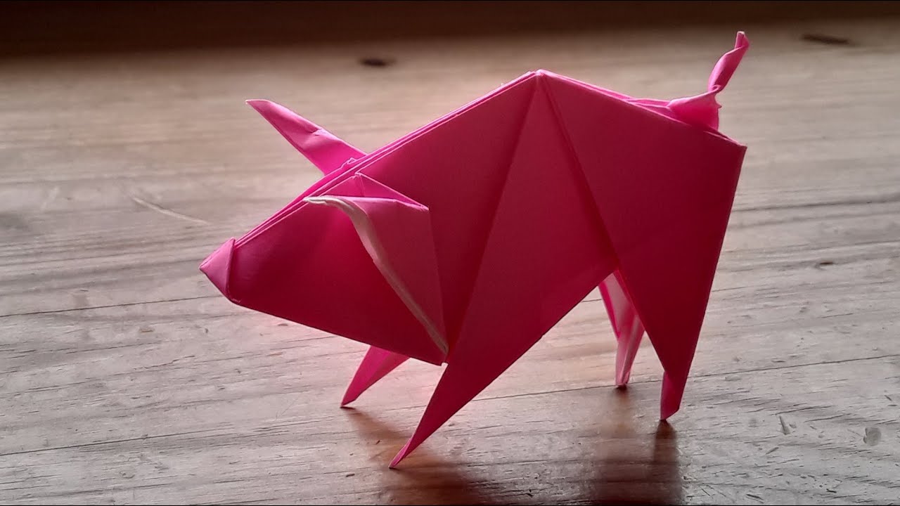 Origami Pig