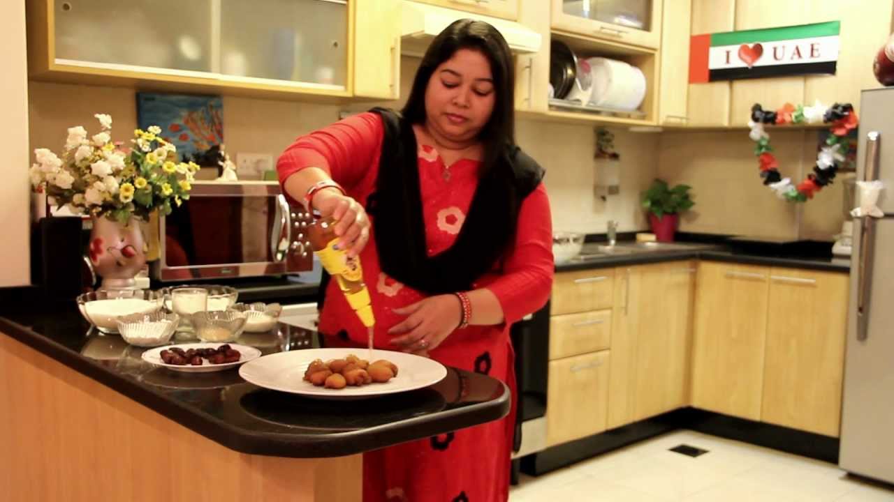 UAE National Day 2011 (40th) special episode - Gaimat  ( Luqaimat ) recipe cookery show by Ryhana