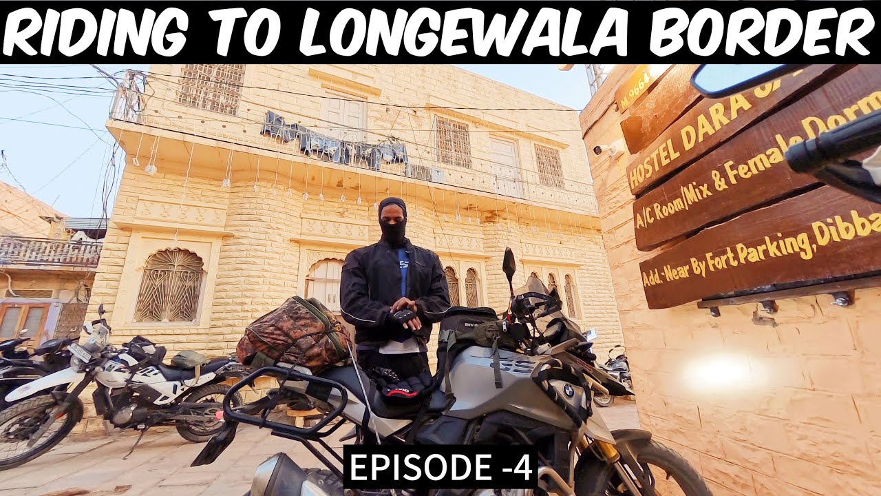 Jaisalmer se Tanot Mata Mandir & Longewala | Bharat ki Last Road Ride 🇮🇳 | Rajasthan Ride |Episode-4
