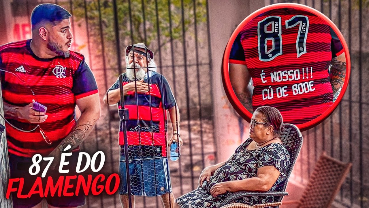 MANETIKIN CHEGOU COM A CAMISA DO FLAMENGO 87 É DO FLAMENGO C# DE BODE | PALPITES
