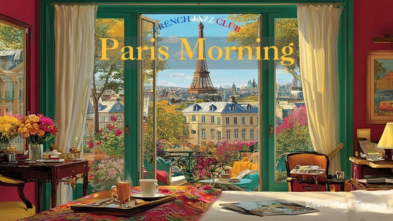 𝐏𝐚𝐫𝐢𝐬 𝐌𝐨𝐫𝐧𝐢𝐧𝐠 ☕ Elegant French Jazz — Coffee Playlist | Relaxing Guitar & Accordion