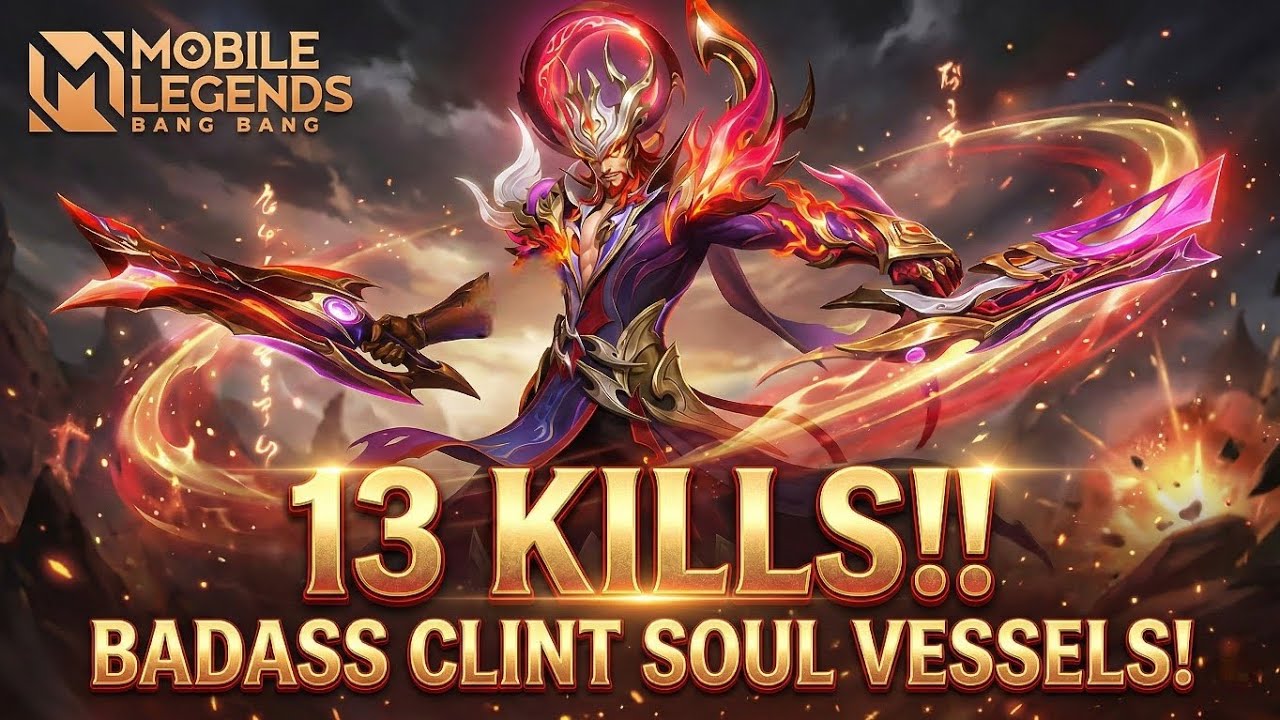 CLINT SOUL VESSELS BADASS GAMEPLAY!! MUST WATCH!!! - MLBB