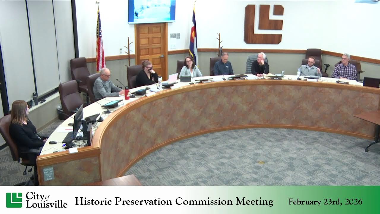 02/23/26 Historic Preservation Commission Meeting