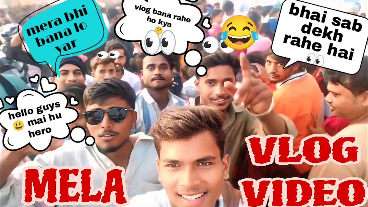 Mela vlog video 😜 || public reaction 👀 || @atul_vlogs_pbh #vlogger #funnyvlog #comedy #vlog 