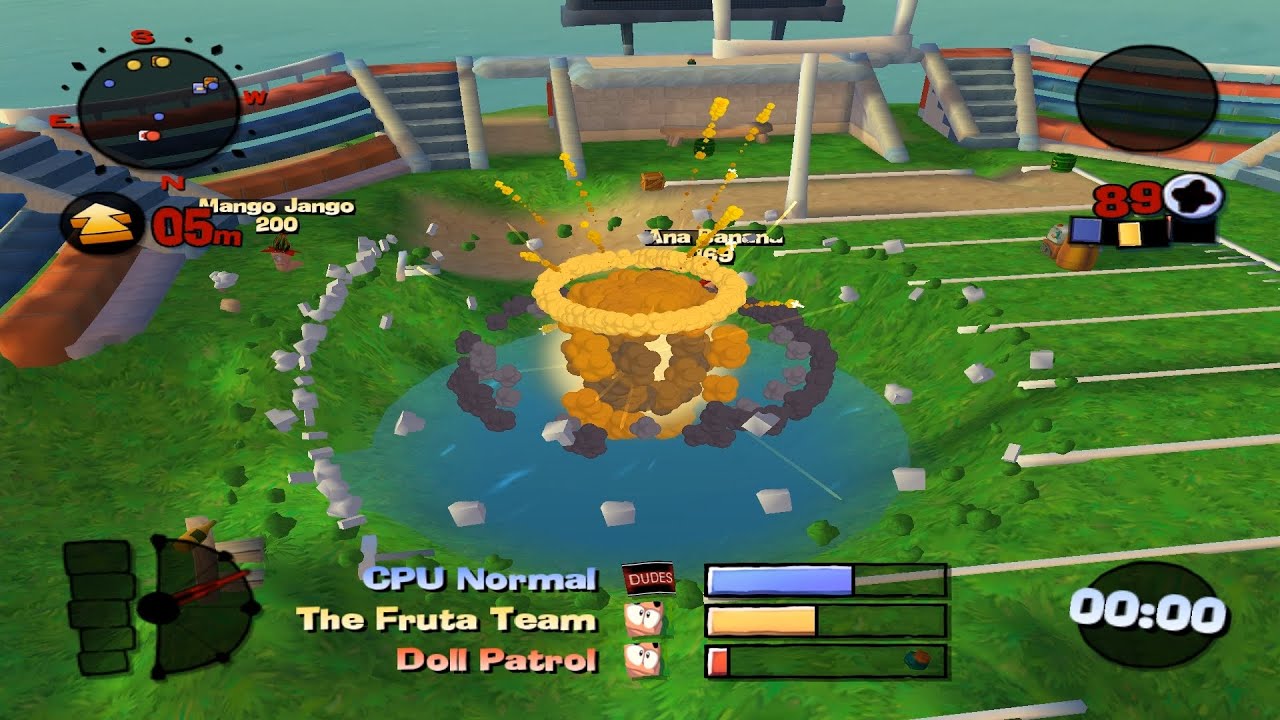 Worms 4 Mayhem (Explosive Deathmatch)
