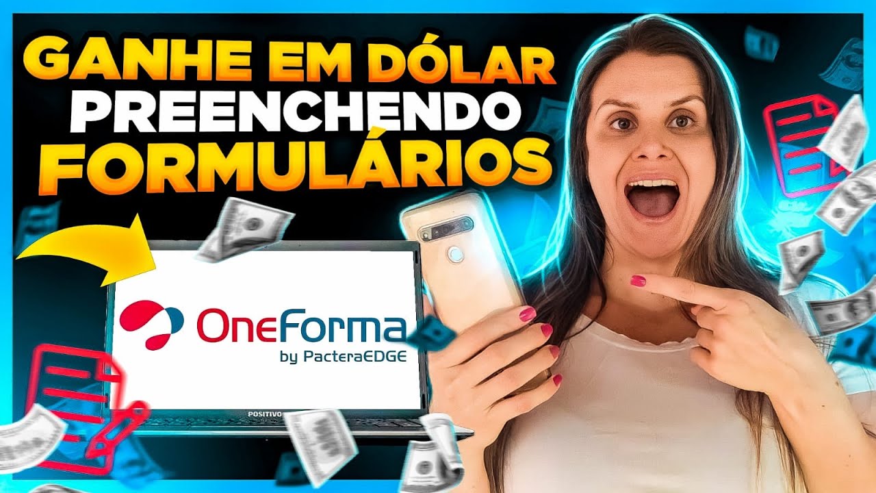 TRABALHO HOME OFFICE PREENCHENDO FORMULÁRIO ONLINE⚠️ONEFORMA: Como Funciona⚠️TUTORIAL Passo a Passo