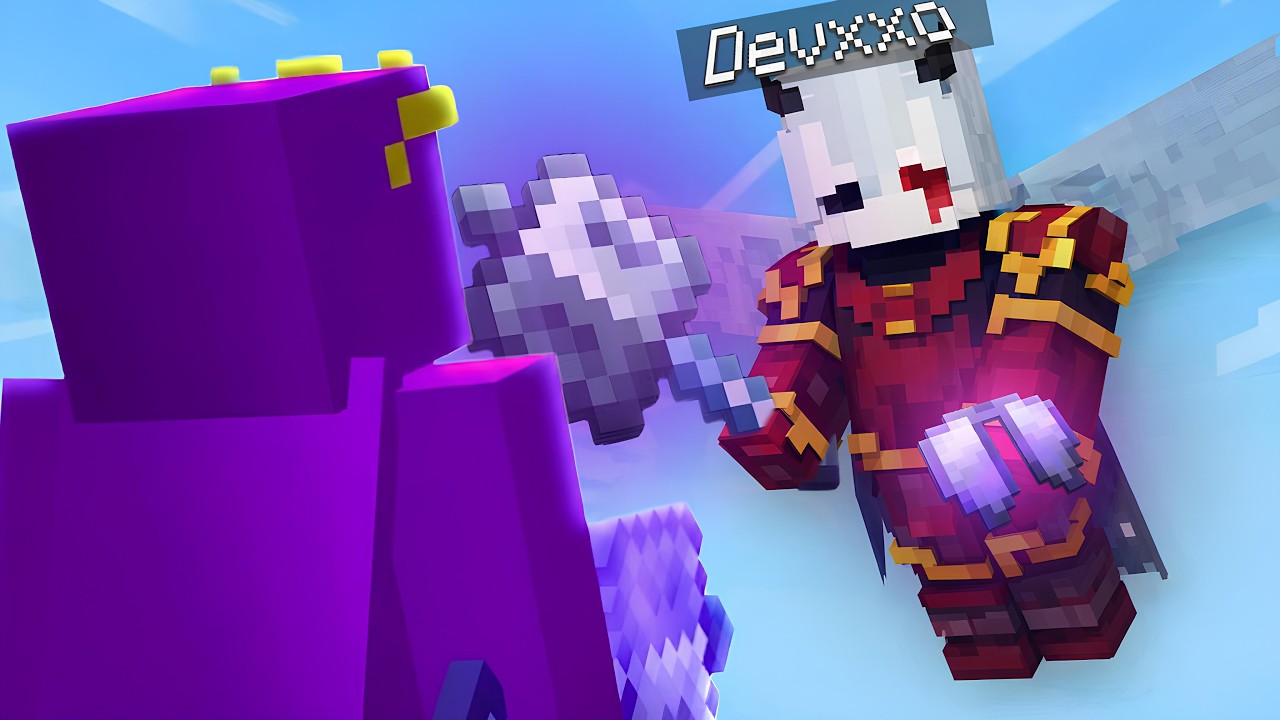 TROLLING CRYSTAL SPAMMERS WITH MACE + ELYTRA 🚀 | PVP MONTAGE | DEVXXO