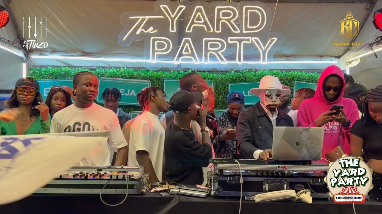 THE YARD PARTY APRIL 7TH EDITION #JagabanOfMainland ||#dj #mondaynightshenanigans