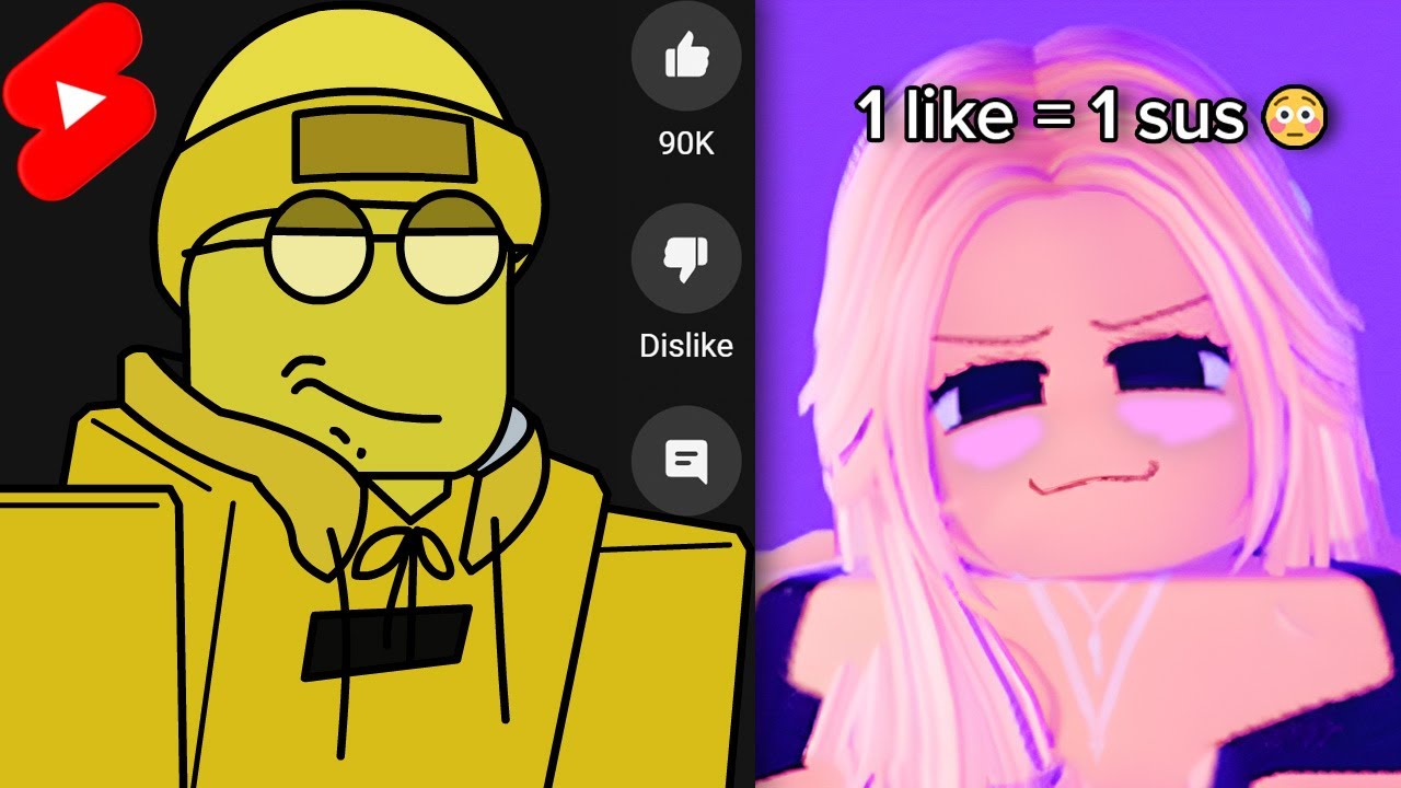 SCROLLING TO THE BOTTOM OF ROBLOX SHORTS...