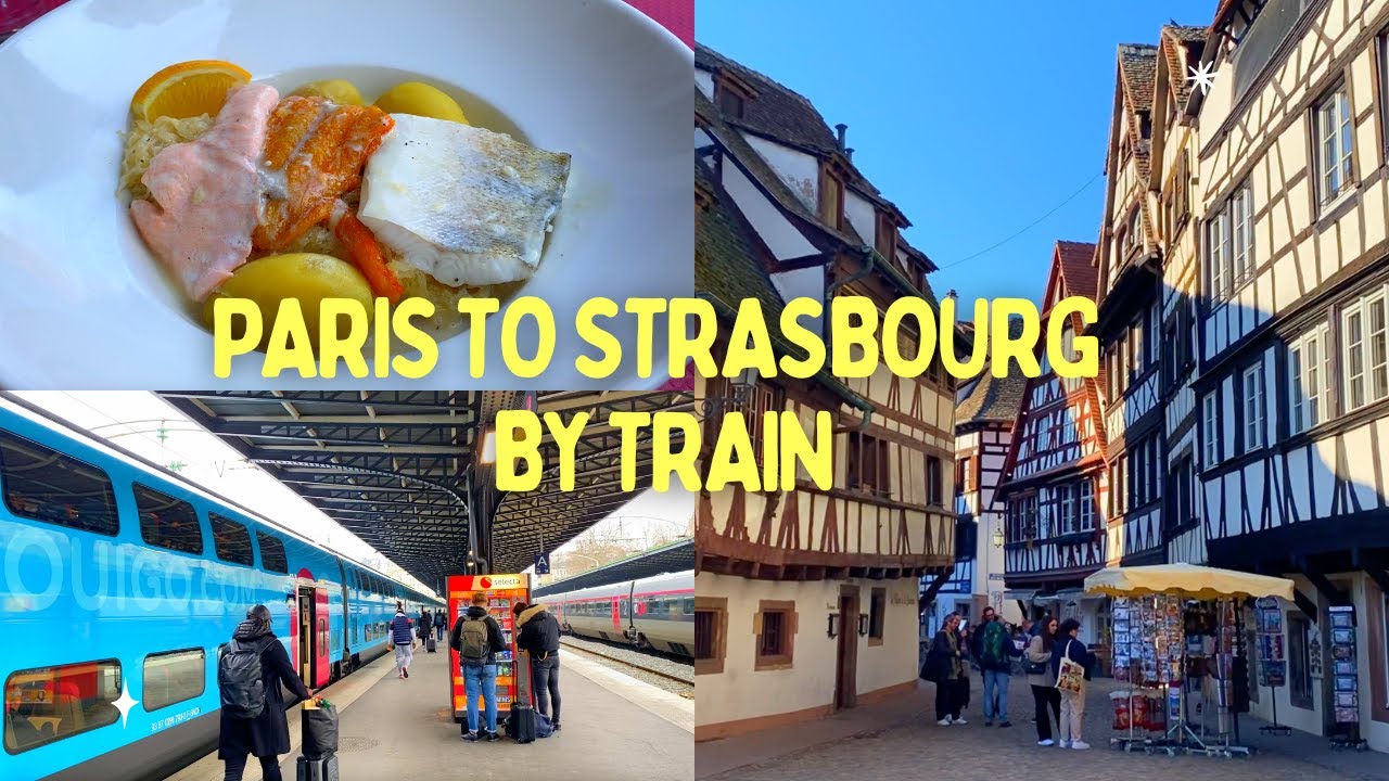 Taking the €22 train from Paris to Strasbourg